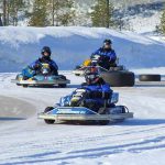 Karting nieve en Laponia